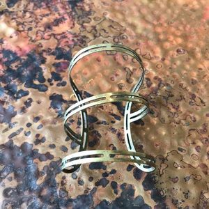 Oxford Trunk Cuff. Distressed. Beautiful piece!